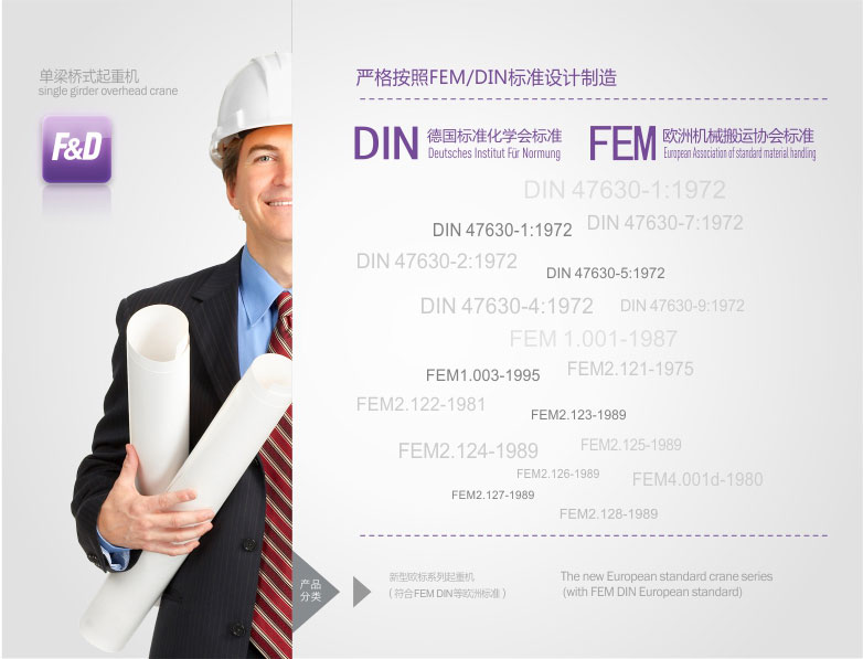 FEM;DIN;歐式起重機(jī)